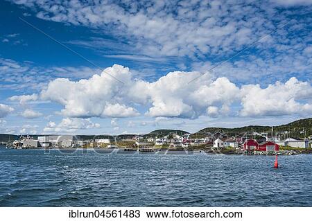 Stock Image - Marguerite bay in St. Anthony, Newfoundland, Canada, North America. Fotosearch
