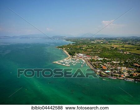 Marina and Camping del Garda, Peschiera del Garda, Lake Garda, Veneto, Italy, Europe View Large Photo Image Stock Photo - Marina and Camping del Garda, Peschiera del Garda, Lake Garda, Veneto, Italy, Europe. Fotosearch
