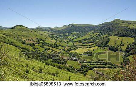 Maronne valley at the Neronne pass, Cantal department, Auvergne Rhone Alpes, France, Europe View Large Photo Image Stock Image - Maronne valley at the Neronne pass, Cantal department, Auvergne Rhone Alpes, France, Europe. Fotosearch
