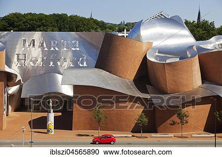Marta Herford, Museum, Architect Frank O. Gehhry, Herford, Ostwestfalen-Lippe, North Rhine-Westphalia, Germany, Europe View Large Photo Image Stock Image - Marta Herford, Museum, Architect Frank O. Gehhry, Herford, Ostwestfalen-Lippe, North Rhine-Westphalia, Germany, Europe. Fotosearch