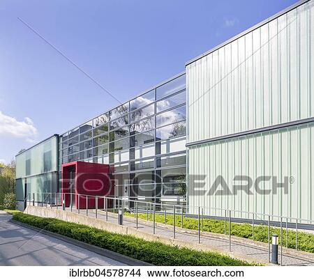 Picture - Max Planck Institute for Gravitational Physics, Albert-Einstein-Institute, on the Schneiderberg Campus of the Gottfried Wilhelm Leibniz University Hannover, Hanover, Lower Saxony, Germany, Europe. Fotosearch