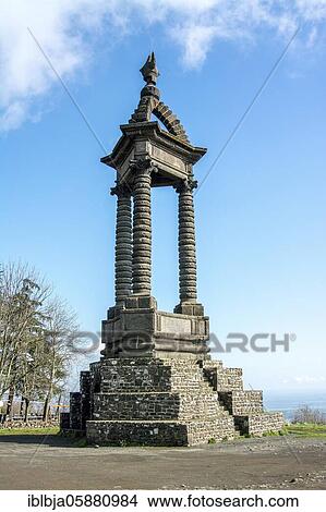 Monument built in memory of Vercingétorix, Gergovie, Puy de Dôme department, Auvergne-Rhone-Alpes, France, Europe View Large Photo Image Picture - Monument built in memory of Vercingétorix, Gergovie, Puy de Dôme department, Auvergne-Rhone-Alpes, France, Europe. Fotosearch