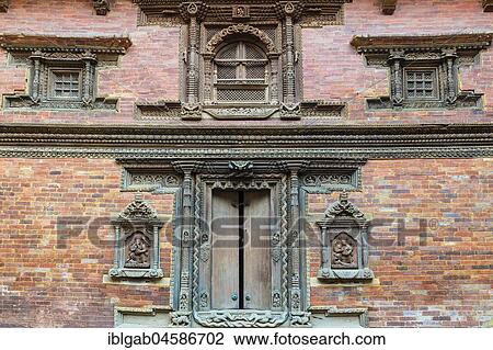 Mul Chowk courtyard, Wall carved Statues, Hanuman Dhoka Royal Palace, Patan Durbar Square, Unesco World Heritage Site, Kathmandu valley, Lalitpur, Nepal, Asia View Large Photo Image Stock Image - Mul Chowk courtyard, Wall carved Statues, Hanuman Dhoka Royal Palace, Patan Durbar Square, Unesco World Heritage Site, Kathmandu valley, Lalitpur, Nepal, Asia. Fotosearch