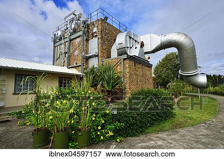 Stock Photo - Museum l' Aventure du Sucre, Sugar Museum, Pamplemousses, Mauritius, Africa. Fotosearch