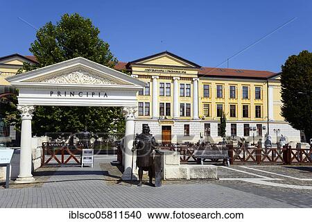 Museum Principia, in the background school building of the university 1st Decembrie 1918, fortress Alba Carolina, Alba Iulia, Transylvania, Romania, Europe View Large Photo Image Stock Image - Museum Principia, in the background school building of the university 1st Decembrie 1918, fortress Alba Carolina, Alba Iulia, Transylvania, Romania, Europe. Fotosearch