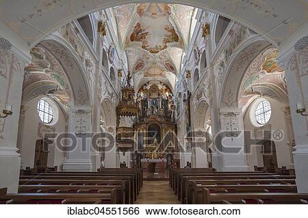 Nave and altar, pilgrimage church to the Holy Trinity in Weihenlinden, Bruckmühl, Oberbayern, Bavaria, Germany, Europe View Large Photo Image Stock Photograph - Nave and altar, pilgrimage church to the Holy Trinity in Weihenlinden, Bruckmühl, Oberbayern, Bavaria, Germany, Europe. Fotosearch