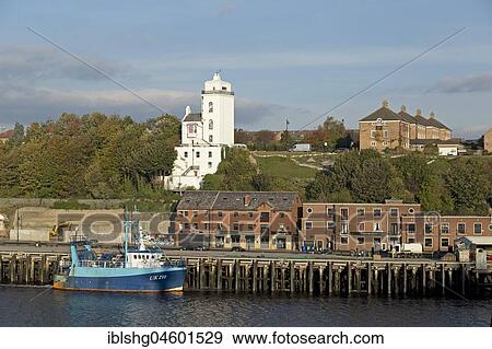 North Shields on the River Tyne, Northumberland, Great Britain View Large Photo Image Stock Photo - North Shields on the River Tyne, Northumberland, Great Britain. Fotosearch