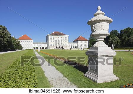 Nymphenburg Palace, Munich, Upper Bavaria, Germany, Europe View Large Photo Image Stock Photograph - Nymphenburg Palace, Munich, Upper Bavaria, Germany, Europe. Fotosearch