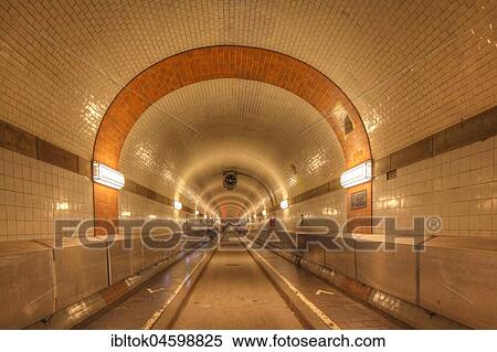 Old Elbe Tunnel in Hamburg, Germany, Europe View Large Photo Image Stock Photography - Old Elbe Tunnel in Hamburg, Germany, Europe. Fotosearch