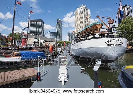 Old Port and Harbor Museum, Rotterdam, Holland, Netherlands View Large Photo Image Stock Photography - Old Port and Harbor Museum, Rotterdam, Holland, Netherlands. Fotosearch