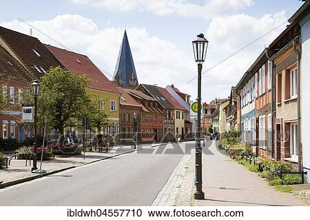 Old Town, Röbel, Müritz, Mecklenburg Lake District, Mecklenburg-Western Pomerania, Germany, Europe View Large Photo Image Stock Image - Old Town, Röbel, Müritz, Mecklenburg Lake District, Mecklenburg-Western Pomerania, Germany, Europe. Fotosearch