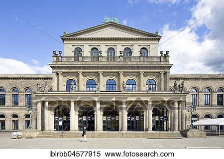 Stock Photography - Opera House, Hanover, Lower Saxony, Germany, Europe. Fotosearch