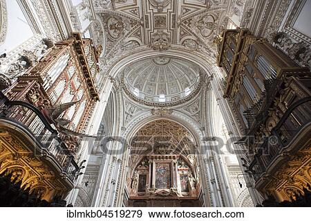 Organ in the nave, Mezquita-Catedral de Córdoba, Córdoba, Andalusia, Spain, Europe View Large Photo Image Stock Photo - Organ in the nave, Mezquita-Catedral de Córdoba, Córdoba, Andalusia, Spain, Europe. Fotosearch