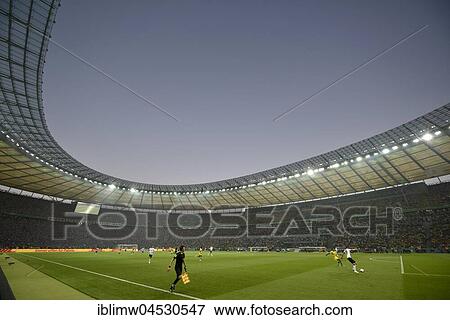 Overview, Blue Hour, DFB-Pokalfinale, Olympiastadion Berlin, Germany, Europe View Large Photo Image Stock Photo - Overview, Blue Hour, DFB-Pokalfinale, Olympiastadion Berlin, Germany, Europe. Fotosearch