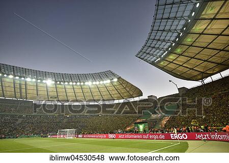 Overview, Blue Hour, DFB-Pokalfinale, Olympiastadion Berlin, Germany, Europe View Large Photo Image Stock Photo - Overview, Blue Hour, DFB-Pokalfinale, Olympiastadion Berlin, Germany, Europe. Fotosearch