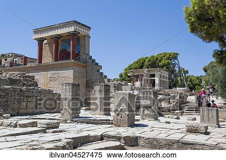 Palace of Knossos, ancient city of Knossos, Heraklion, Crete, Greece, Europe View Large Photo Image Stock Photography - Palace of Knossos, ancient city of Knossos, Heraklion, Crete, Greece, Europe. Fotosearch
