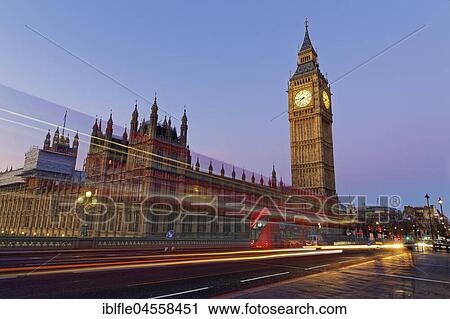 Palace of Westminster and Big Ben, light trails, Westminster Bridge, London, England, United Kingdom, Europe View Large Photo Image Stock Image - Palace of Westminster and Big Ben, light trails, Westminster Bridge, London, England, United Kingdom, Europe. Fotosearch