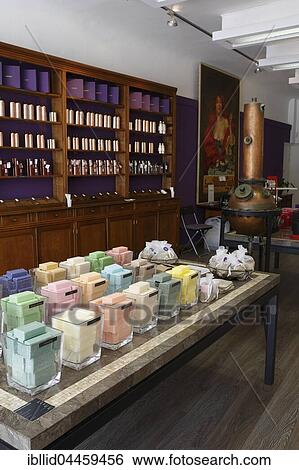 Stock Photograph - Parfumerie Molinard, Grasse, Alpes-Maritimes, France, Europe. Fotosearch