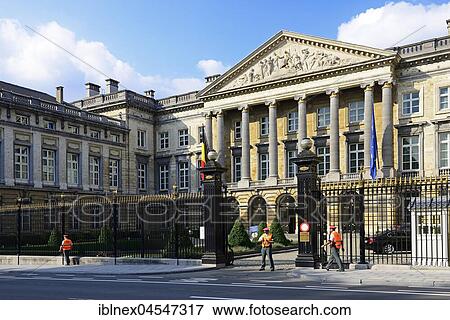 Parliament, Brussels, Belgium, Europe View Large Photo Image Stock Photo - Parliament, Brussels, Belgium, Europe. Fotosearch