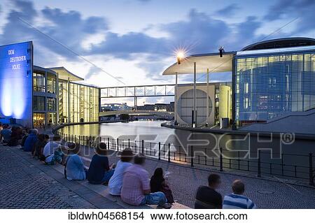 Paul-Löbe-House, Marie-Elisabeth-Lüders-House, Spree, Government district, Berlin, Germany, Europe View Large Photo Image Picture - Paul-Löbe-House, Marie-Elisabeth-Lüders-House, Spree, Government district, Berlin, Germany, Europe. Fotosearch