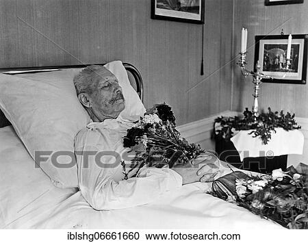 Paul von Hindenburg on his deathbed, historical photo, 02. 08. 1934, Neudeck Manor, Germany, today Poland, Europe View Large Photo Image Stock Image - Paul von Hindenburg on his deathbed, historical photo, 02. 08. 1934, Neudeck Manor, Germany, today Poland, Europe. Fotosearch