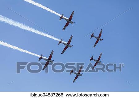 PC-7 team of the Swiss Air Force at a flight show on the occasion of Air & Days in Lucerne, Switzerland, Europe View Large Photo Image Stock Photograph - PC-7 team of the Swiss Air Force at a flight show on the occasion of Air & Days in Lucerne, Switzerland, Europe. Fotosearch