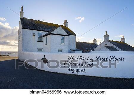 Penwith House, Land's End, Cornwall, England, Great Britain View Large Photo Image Stock Photograph - Penwith House, Land's End, Cornwall, England, Great Britain. Fotosearch