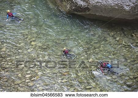 People canyoning in the Gorges du Verdon, Provence-Alpes-Cote d'Azur, Provence, France, Europe View Large Photo Image Stock Image - People canyoning in the Gorges du Verdon, Provence-Alpes-Cote d'Azur, Provence, France, Europe. Fotosearch