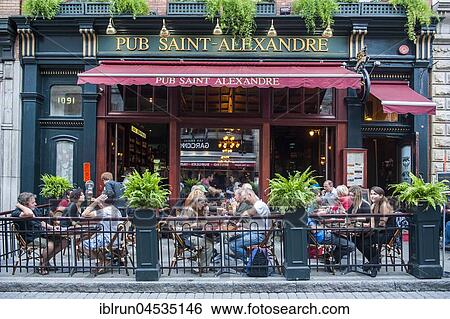 People in street restaurant, Quebec City, Quebec, Canada, North America View Large Photo Image Stock Photograph - People in street restaurant, Quebec City, Quebec, Canada, North America. Fotosearch