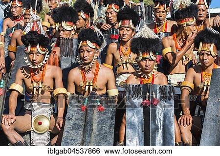 Performers gather at the Hornbill Festival, Kohima, Nagaland, India, Asia View Large Photo Image Stock Photograph - Performers gather at the Hornbill Festival, Kohima, Nagaland, India, Asia. Fotosearch