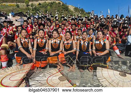 Performers gathered at the Hornbill Festival, Kohima, Nagaland, India, Asia View Large Photo Image Stock Image - Performers gathered at the Hornbill Festival, Kohima, Nagaland, India, Asia. Fotosearch