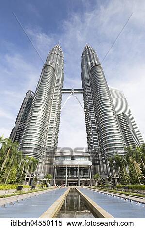 Petronas twin towers, Kuala Lumpur, Malaysia, Asia View Large Photo Image Stock Photography - Petronas twin towers, Kuala Lumpur, Malaysia, Asia. Fotosearch