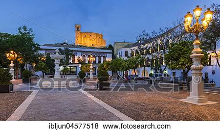 Plaza Mayor, Colegiata Santa Maria, Osuna, province of Seville, Andalusia, Spain, Europe View Large Photo Image Stock Photo - Plaza Mayor, Colegiata Santa Maria, Osuna, province of Seville, Andalusia, Spain, Europe. Fotosearch