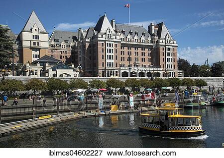 Port, Taxiboat, Victoria, Vancouver Island, British Columbia, Canada, North America View Large Photo Image Stock Photo - Port, Taxiboat, Victoria, Vancouver Island, British Columbia, Canada, North America. Fotosearch