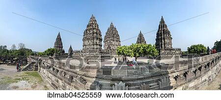 Prambanan Hindu Temple, Stupas, Daerah Istimewa Yogyakarta, Java, Indonesia, Asia View Large Photo Image Stock Photo - Prambanan Hindu Temple, Stupas, Daerah Istimewa Yogyakarta, Java, Indonesia, Asia. Fotosearch