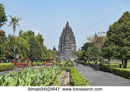 Prambanan Hindu Temple, Stupas, Daerah Istimewa Yogyakarta, Java, Indonesia, Asia View Large Photo Image Stock Photo - Prambanan Hindu Temple, Stupas, Daerah Istimewa Yogyakarta, Java, Indonesia, Asia. Fotosearch
