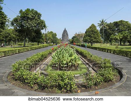 Stock Photograph - Prambanan Hindu Temple, Stupas, Daerah Istimewa Yogyakarta, Java, Indonesia, Asia. Fotosearch