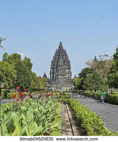 Prambanan Hindu Temple, Stupas, Daerah Istimewa Yogyakarta, Java, Indonesia, Asia View Large Photo Image Stock Photography - Prambanan Hindu Temple, Stupas, Daerah Istimewa Yogyakarta, Java, Indonesia, Asia. Fotosearch