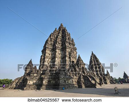 Stock Photo - Prambanan Temple, Stupas, Hindu temple complex, Kecamatan Prambanan, Daerah Istimewa Yogyakarta, Java Tengah, Java, Indonesia, Asia. Fotosearch