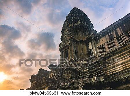 Prasat, Angkor Wat temple complex at sunrise, Angkor Wat, Angkor Archaeological Park, Siem Reap province, Cambodia, Asia View Large Photo Image Stock Image - Prasat, Angkor Wat temple complex at sunrise, Angkor Wat, Angkor Archaeological Park, Siem Reap province, Cambodia, Asia. Fotosearch