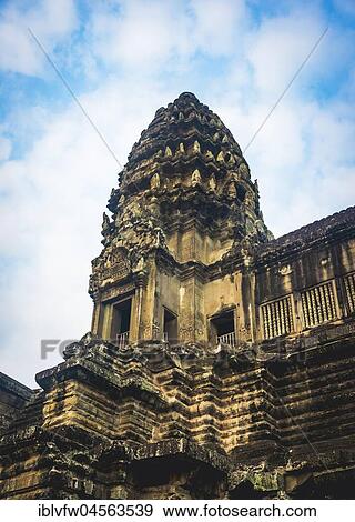 Prasat, Temple complex of Angkor Wat, Angkor Archaeological Park, Siem Reap Province, Cambodia, Asia View Large Photo Image Stock Photo - Prasat, Temple complex of Angkor Wat, Angkor Archaeological Park, Siem Reap Province, Cambodia, Asia. Fotosearch