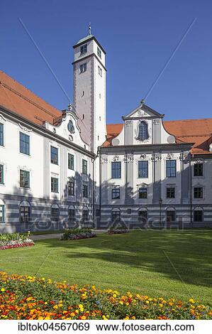 Princely Bishop's Residence, Old Town, Augsburg, Swabia, Bavaria, Germany, Europe View Large Photo Image Stock Photo - Princely Bishop's Residence, Old Town, Augsburg, Swabia, Bavaria, Germany, Europe. Fotosearch