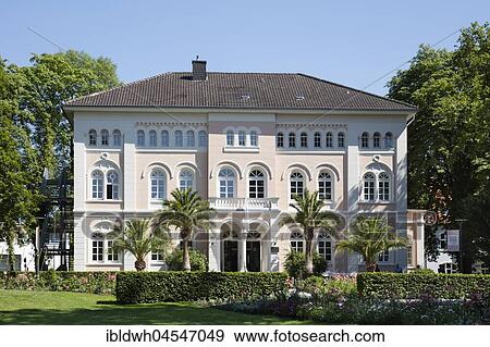Stock Photo - Princely palace, Arminiuspark, Bad Lippspringe, North Rhine-Westphalia, Germany, Europe. Fotosearch
