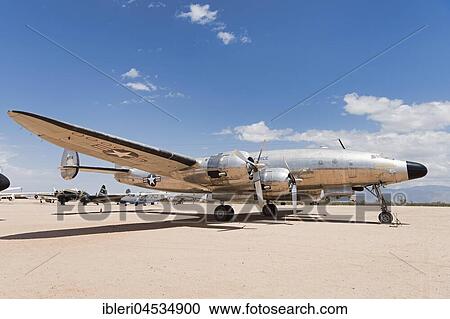 Propeller air plaine, Lockheed Constellation C-1214 Columbine 1, General Eisenhower's personal plane, 1950-1952, Pima Air & Space Museum, PASM, Tucson, Arizona, USA, North America View Large Photo Image Stock Image - Propeller air plaine, Lockheed Constellation C-1214 Columbine 1, General Eisenhower's personal plane, 1950-1952, Pima Air & Space Museum, PASM, Tucson, Arizona, USA, North America. Fotosearch