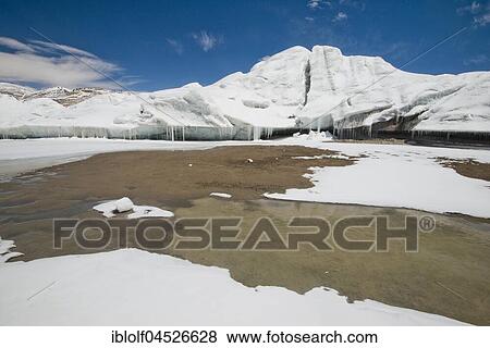 Stock Photo - Purog Kangri Glacier, 6929m, Shuanghu County, Nagqu Province, Changtang, Tibet, China, Asia. Fotosearch