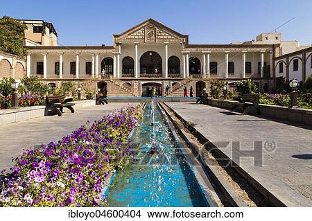 Qajar Museum or Amir Nezam House, Tabriz, Iran, Asia View Large Photo Image Picture - Qajar Museum or Amir Nezam House, Tabriz, Iran, Asia. Fotosearch