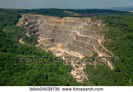 Quarry Ambrock, aerial photo, Hagen, Ruhr area, North Rhine-Westphalia, Germany, Europe View Large Photo Image Stock Photography - Quarry Ambrock, aerial photo, Hagen, Ruhr area, North Rhine-Westphalia, Germany, Europe. Fotosearch