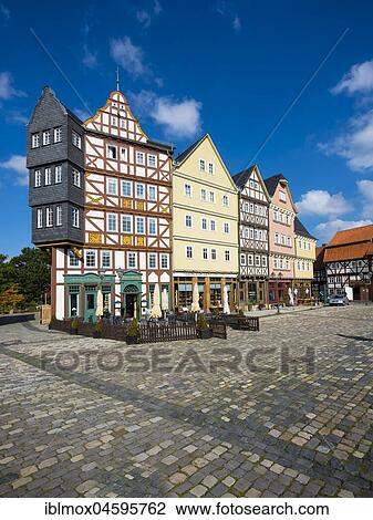 Replica half-timbered houses with marketplace, open-air museum Hessenpark, Neu-Anspach, Hesse, Germany, Europe View Large Photo Image Stock Image - Replica half-timbered houses with marketplace, open-air museum Hessenpark, Neu-Anspach, Hesse, Germany, Europe. Fotosearch