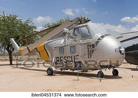Rescue helicopter Sikorsky Chickasaw Cargo, 1949-1970, Pima Air and Space Museum, PASM, Tucson, Arizona, USA, North America View Large Photo Image Picture - Rescue helicopter Sikorsky Chickasaw Cargo, 1949-1970, Pima Air and Space Museum, PASM, Tucson, Arizona, USA, North America. Fotosearch