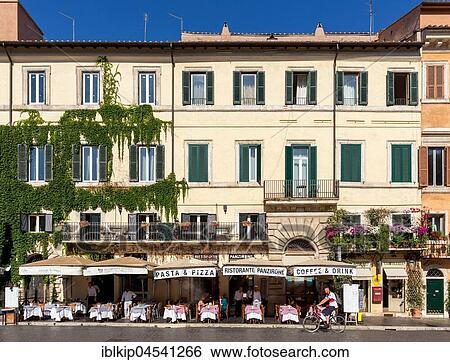 Restaurant Panzirone, Piazza Navona, Rome, Italy, Europe View Large Photo Image Stock Photograph - Restaurant Panzirone, Piazza Navona, Rome, Italy, Europe. Fotosearch